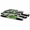Anzona Welcome Spring 3 Piece Bath Towels Set, Floral Botanical Wreath Bow Knot Black White Striped Soft & Absorbent Towel for Bathroom, (1 Bath Towel 30x60, 1 Hand Towel 16x28, 1 Washcloth 13x13) view 2