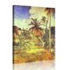 Paul Gauguin Palm trees Posters for Room Aesthetic Canvas Wall Art Print Painting Picture Modern Landscape Artwork Framed for Living Room Bedroom(With Frame,45x60cm,18"x24") view 1