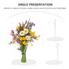 ABOOFAN Adjustable Bouquet Holder Iron Desktop Bouquet Stabilizer Flower Display Stand for Wedding Home Floral Arrangement and Party Decoration view 3