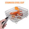 Yardwe Air Fryer Racks Set Stainless Steel 3 Pcs Layer Rack Fryer Accessories Tower view 2