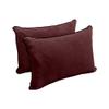 SLIPCOVER ONLY V4 Velvet Indoor Daybed Mattress Pillow Contrast Trim Full AD368 view 3