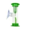 Toyvian Hourglass with Suction Cup Green Sandglass for Boy Girl Games Home Decor and Classroom Use Fun Timer for Boys and Girls Removable and Easy to Install view 1