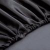 Kanak Bedding All Season Comforter 400GSM 7Pc 100% Silk Satin Sheet Set with Comforter Hotel Luxury Bed Sheets Cooling Sheets Set Twin Orange view 4