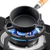 CALLARON 2pcs Cast Iron Gas Stove Rack - Wok Stand for Gas Hob and Convenient Pot Bracket Fit for Wok and Pots view 3
