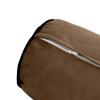 SLIPCOVER ONLY V5 Velvet Indoor Daybed Mattress Pillow Contrast Trim Twin AD308 view 4