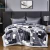 6.6lbs Korean Mink Blanket Full Size 71"X87",Winter Warm Plush Fleece Blankets,Super Soft Cozy Thick,2 Ply Reversible Printed Raschel Single Bed/Sofa Blanket view 1