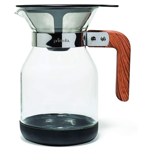 Park Pour Over Set, 36 Oz, Permanent Reusable Stainless Steel Filter - Primula