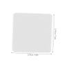 WOONEKY Silicone Gel Pads Sticky Gripping 7x7cm Gel Pads for Washer Skid and Quiet Mat view 2
