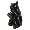 1 Pcs Western Rustic Black Bear Eating Honey From Honeycomb Beehive Figurine Bears view 4