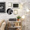 12 Inch Round Wall Clock Zebra Retro Vinyl Wall Clock for Living Room Decor African Wildlife Animal Pinto Horse Laser Cut Artwork Wall Watch Gift view 3