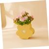 1pc Funny Indoor Container Modeling Modern Plant Bottle Bud Wedding Planter Holder Floral Yellow Dcor Pen Brush Air Kitchen Arrangement Cartoon Adornment Vases and or view 2