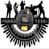 Wall Clock Rock Band Silhouettes Wall Art Rock Roll Heavy Metal Music Band Wall Clock Drums Melody Concert Live Show Vinyl Record Clock Music Art Decor Art Wall Clocks Fashion Wall Clocks view 2
