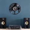 12 Inch Round Wall Clock Musical Instrument Piano Wall Clock Musical Notes Melody Grand Piano Sheet Music Vinyl Record Wall Clock Pianist Musicians Gift Gift view 3