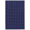 Garland Rug Garden Trellis 4 ft. x 6 ft. Indoor/Outdoor Area Rug Outdoor Waterproof Rug for Patio, Camping Rugs, RV, Porch, Deck, Camper, Balcony, Backyard for High-Traffic Areas, Navy Blue view 1