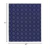 Garland Rug Garden Trellis 4 ft. x 6 ft. Indoor/Outdoor Area Rug Outdoor Waterproof Rug for Patio, Camping Rugs, RV, Porch, Deck, Camper, Balcony, Backyard for High-Traffic Areas, Navy Blue view 3