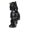 1 Pcs Rustic Western Woodlands Forest Black Bear South Paw Boxing Decorative Figurine view 4