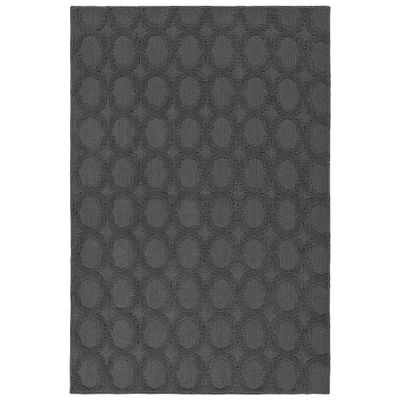 Garland Rug Garden Trellis 4 ft. x 6 ft. Indoor/Outdoor Area Rug Outdoor Waterproof Rug for Patio, Camping Rugs, RV, Porch, Deck, Camper, Balcony, Backyard for High-Traffic Areas, Cinder Gray