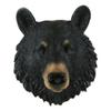 1 Pcs The Brave Black Bear Head Wall Decor Plaque 8" H view 2