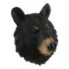 1 Pcs The Brave Black Bear Head Wall Decor Plaque 8" H view 3