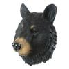 1 Pcs The Brave Black Bear Head Wall Decor Plaque 8" H view 4