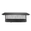 HY-Guard Galvanized Steel Chimney Cover - HY-C Black Chimney Cap, Single Bolt-On Chimney Fireplace Cover, Chimney Flue Cover to Fit On Existing Flue Tiles, Chimney Vent Cap with Hood Plate (9" x 18") view 2