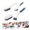 PLAFOPE 4pcs Flexible Cleaning Brush Set Versatile Kitchen and Household Brushes for Pots Pans and More Compact Design for Easy Storage and Multi-Surface Use view 2