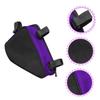 INOOMP 3pcs Bike Bag Pouch Front Frame Cycling Phone Storage Bag for Mountain Easy to Install Deep Convenient for view 4