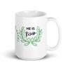 Celebrate Easter 2023 With This He Has Rise, Happy Easter Mug gift. view 3