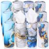 Cunhill 12 Pieces Cylinder Car Tissues Boxes Printed Car Napkins Round Disposable Tissues Boxes Travel Facial for Cup Holder(Griotte Style) view 1