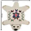 KD Willmax Hand Tufted Wool Rug for Living Room/Bedroom/Kids Room Animal (White Bear) view 2