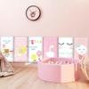 3D Anti-Collision Wall Stickers for Kids, Thickened Leather Lined Padded Wall Panels Headboard for Children's Bedroom Playroom(Style 2,20X50CM) view 4