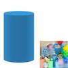 FiVan Birthday Party Plinth Cylinder Cover Blue Solid Single Color Elastic Stretch Spandex Pedestal Cover HP-138 view 1