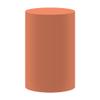 FiVan Birthday Party Plinth Cylinder Cover Orange Solid Single Color Elastic Stretch Spandex Pedestal Cover HP-136 view 2