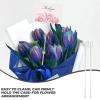 GANAZONO Floral Holder Cards Holder for Wedding Birthday Party Tea Party Decorations Made of Plastic view 3