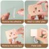 Asodomo 6 Pack Creative Cute Pet Hooks Adhesive Coat Hooks Utility Wall Hooks Decorative Cat Key Holder for Hanging Hat Towel Backpacks Key Scarf Bags view 2