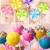 CALLARON 2sets Candy Treat Bags for Boys and Girls Lollipop Wrappers Sticks and Ties for Party Favors for Birthdays and Celebrations view 4