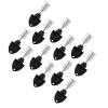 Hemoton 12pcs Beer Tap Stoppers and Cleaning Brushes Faucet Plugs for Draft Beer Prevent and Keep Your Kegerator to Use and Maintain view 1