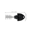 Hemoton 12pcs Beer Tap Stoppers and Cleaning Brushes Faucet Plugs for Draft Beer Prevent and Keep Your Kegerator to Use and Maintain view 2