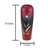 AeraVida Delightful Blossoming Flower Red 8-Inch Mango Tree Wood Vase | Handcrafted Rustic Flower Vase for Home Decor Accent view 3
