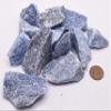 1 lb Blue Quartz Rough Stones Sparkling Reiki Crystal for Rock Tumbling and Lapidary Natural Gemstone Crystal Mineral Raw Specimens - Madagascar view 2