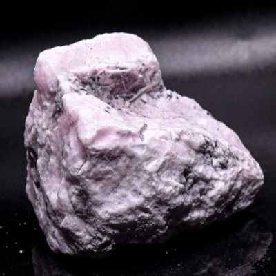 260g 2.5" Soft Pink Magano Manganoan Calcite Cluster Rough Natural Gemstone Crystal Mineral UV Reactive Raw Specimen - Peru