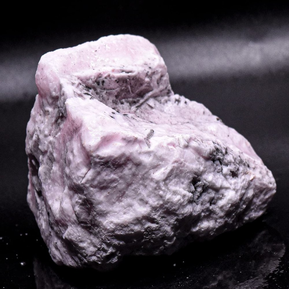 260g 2.5" Soft Pink Magano Manganoan Calcite Cluster Rough Natural Gemstone Crystal Mineral UV Reactive Raw Specimen - Peru