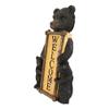 1 Pcs Rustic Forest Mama And Cubs Black Bears Family Welcome Sign Wall Decor Plaque view 4