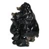 1 Pcs Rustic Western Woodlands Forest Black Bear Mother Father And Cub Family Figurine view 4