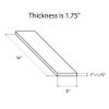 Rustic Shelves with J-Brackets Set of 2, Industrial Shelf, Kitchen Shelves, Solid Wood, Decorative Wall Storage, Heavy Duty, URBANDI (Grey, 48Wx10D) view 3