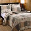 Fast Furnishings Twin Size 100% Cotton Oversized Quilt Set with Sham Southwest Style view 1