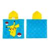 Franco Pokmon Anime Kids Beach/Pool/Bath/Camping Hooded Towel Poncho 24" X 22", Absorbent Cotton Cover up, (Official Licensed Pokmon Product), Large view 1