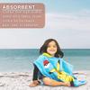 Franco Pokmon Anime Kids Beach/Pool/Bath/Camping Hooded Towel Poncho 24" X 22", Absorbent Cotton Cover up, (Official Licensed Pokmon Product), Large view 4
