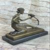 EUROPEAN BRONZE CHIPARUS Dancer W/Striking Pose Bronze Sculpture Art Deco Nouveau Lost Wax Sale Decorative Artwork Gift Sale view 4