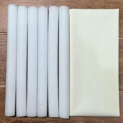 Door Draft Stopper, Door Weather Stripping, Door Breeze and Wind Blocker 36.6 Inch (White)